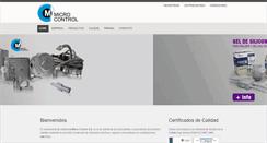 Desktop Screenshot of microcontrol.com.ar